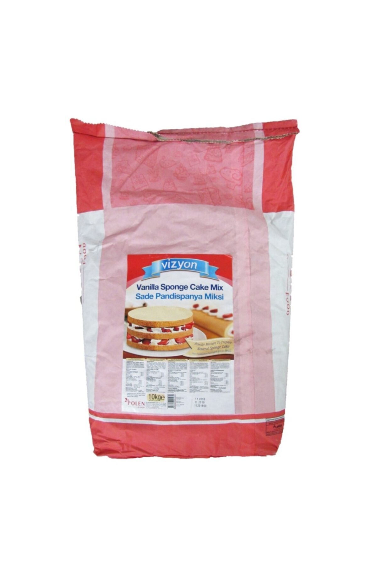 VİZYON PANDİSPANYA VANİLYA AROMALI PREMİUM 10kg