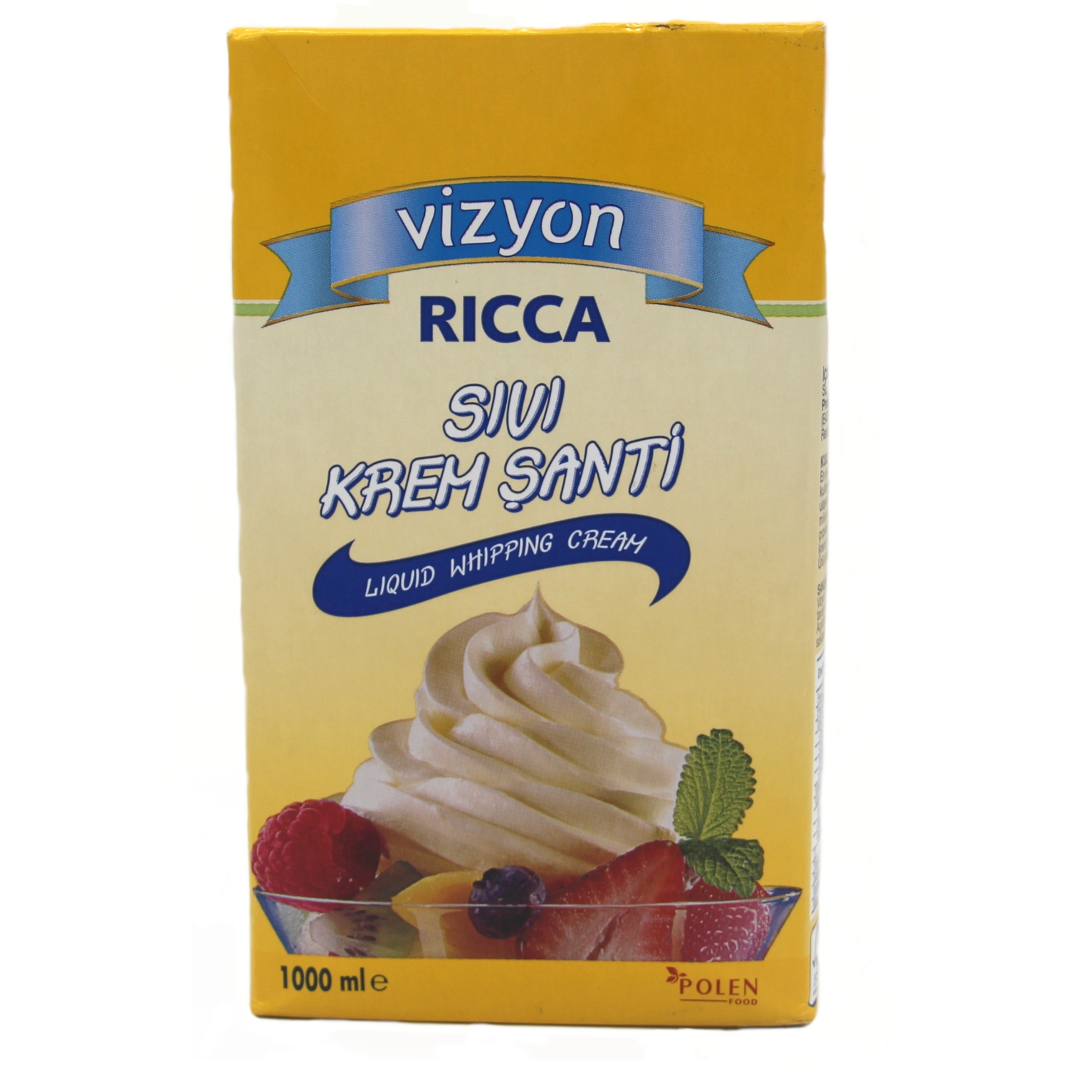 VİZYON RICCA SIVI KREM ŞANTİ 1kg*12ad