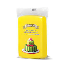 VİZYON ŞEKER HAMURU SARI 1kg*16ad