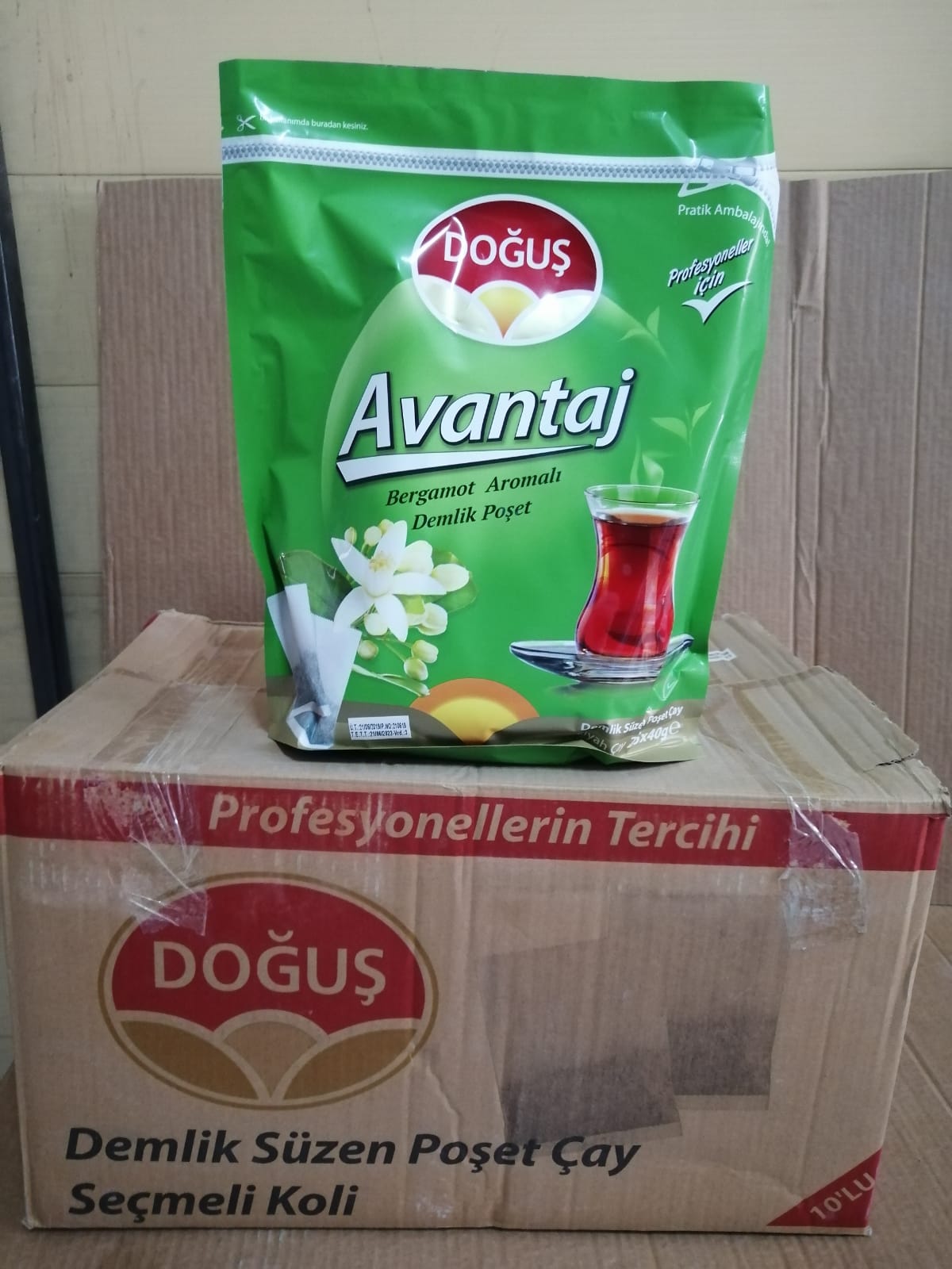 DOĞUŞ AVANTAJ DEMLİK POŞ 40gr*25adet*10pk BERG. AR