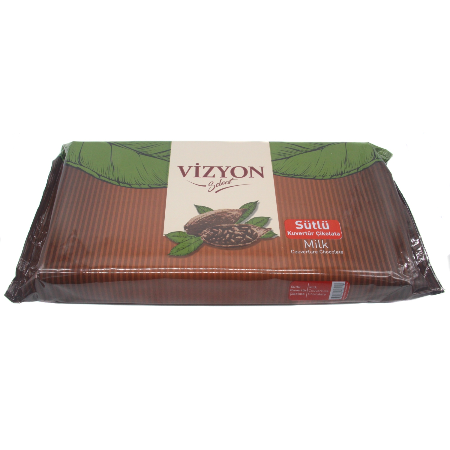 VİZYON SELECT KUVERTÜR SÜTLÜ (%33) 2,5kg*8ad