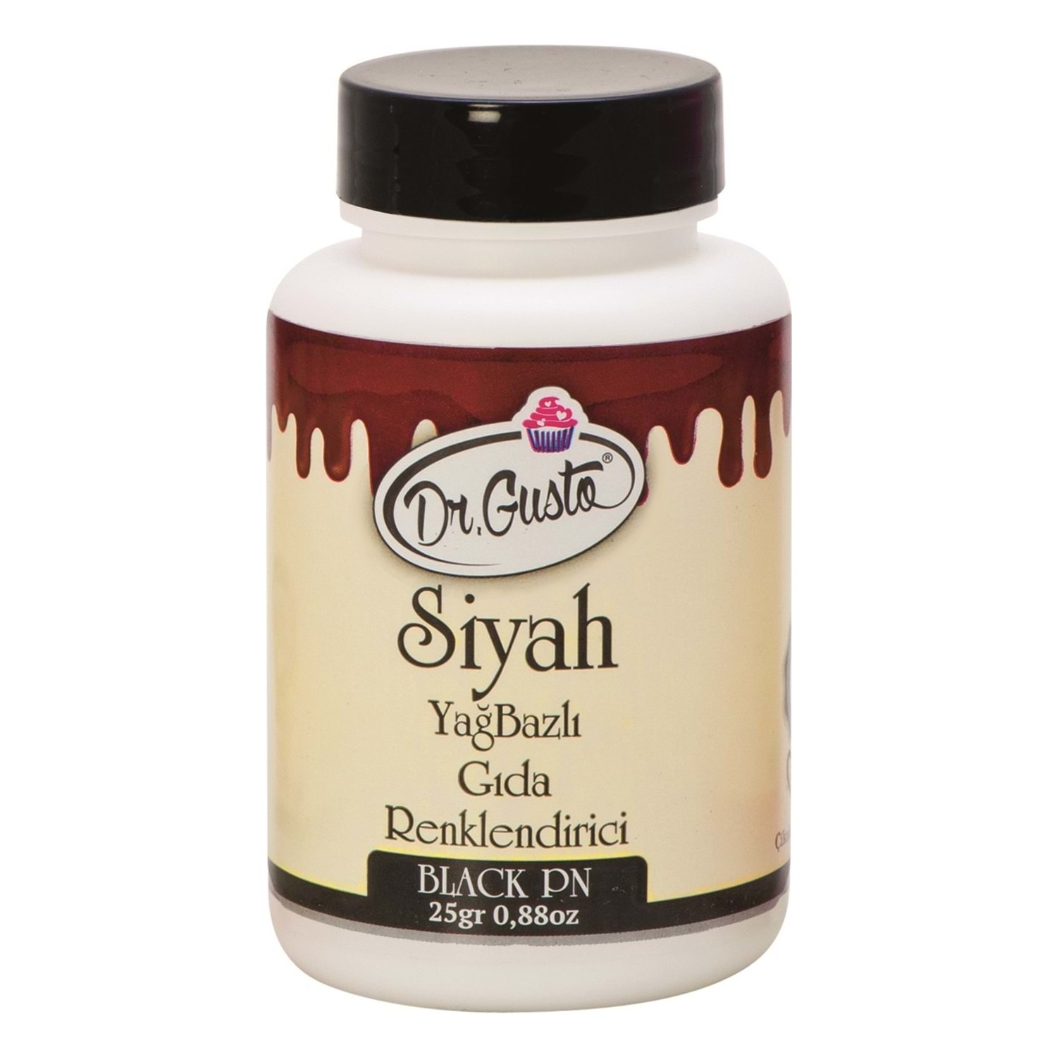 GIDA BOYASI TOZ SİYAH YAĞ BAZLI GUSTO 25gr