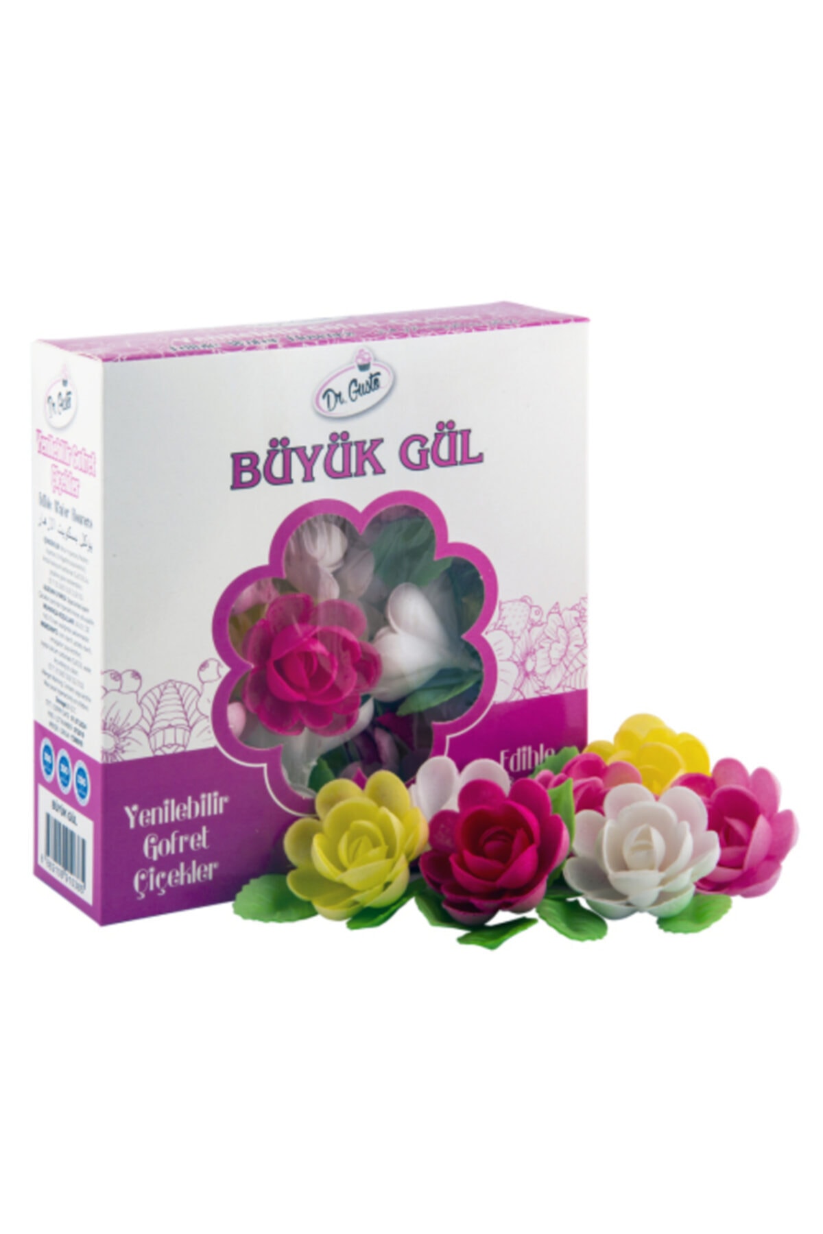 GOFRET GÜL BÜYÜK GUSTO (25GÜL 75YAPRAK)