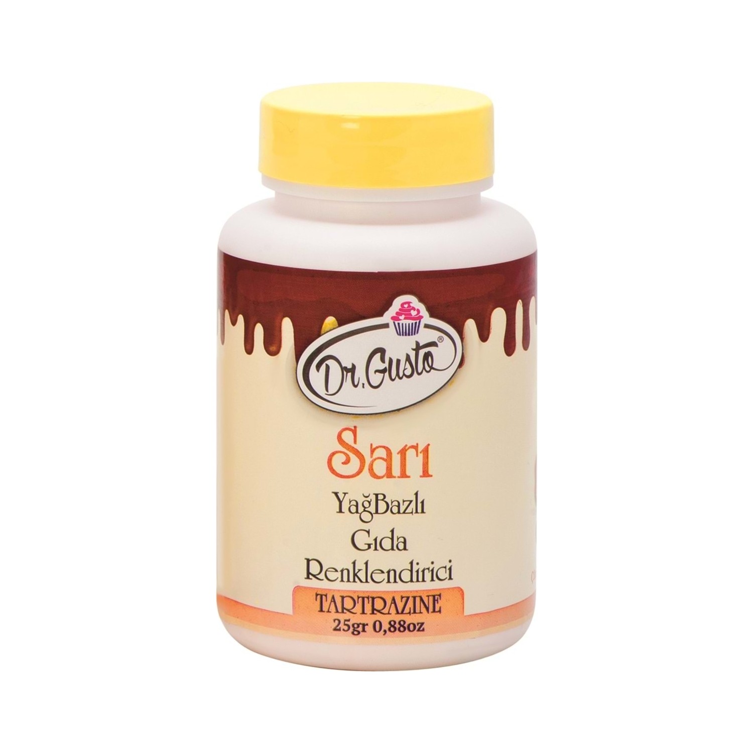 GIDA BOYASI TOZ SARI YAĞ BAZLI GUSTO 25gr