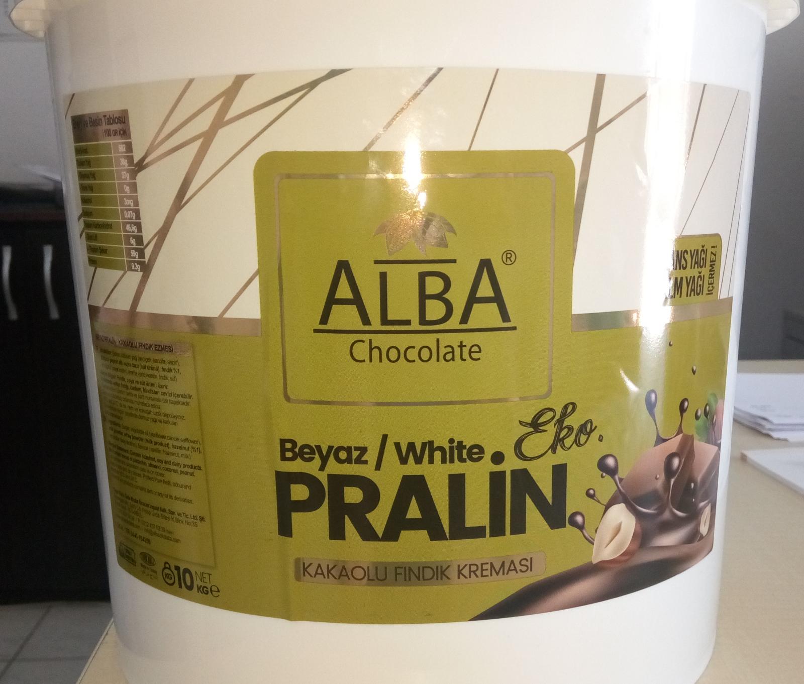PRALİN BEYAZ ALBA 10kg