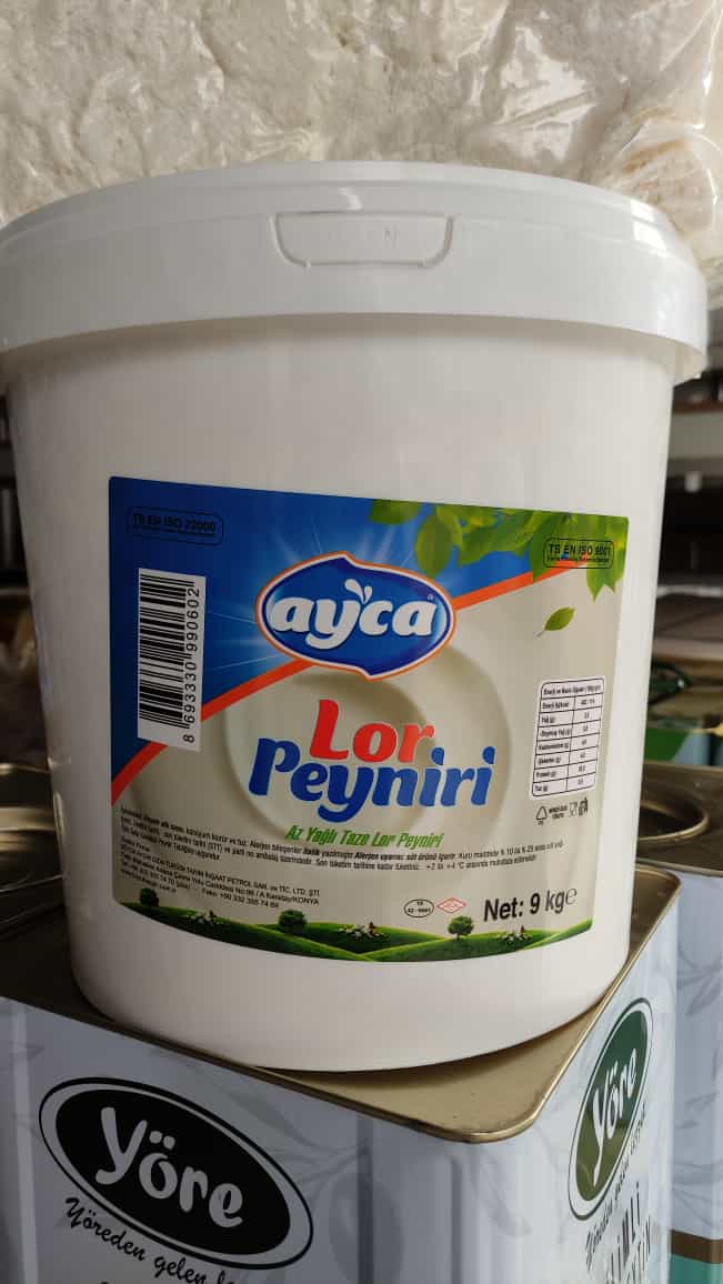 LOR PEYNİR AYCA 9kg KOVA