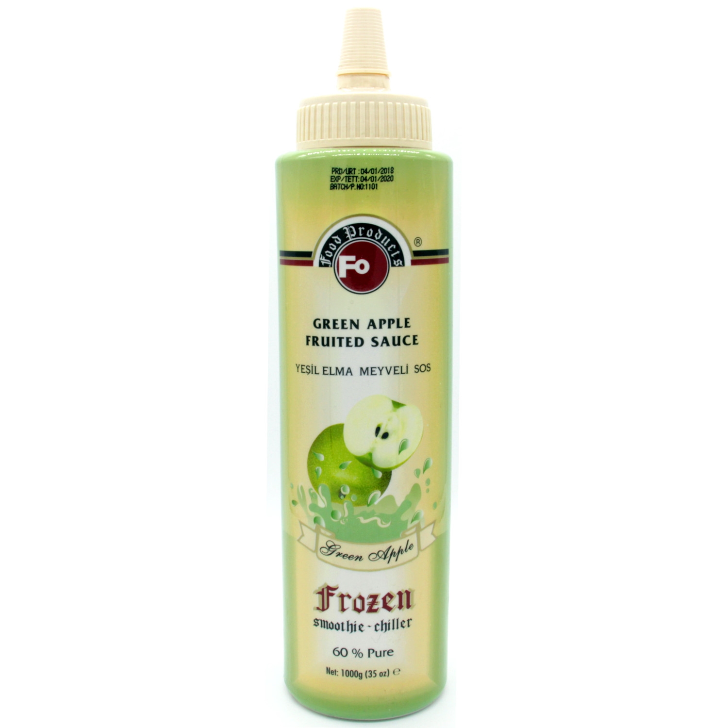FO YEŞİL ELMA MEYVELİ SOS FROZEN 1Kg