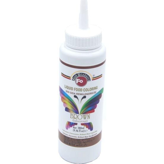 FO  SIVI GIDA BOYASI 280ml KAHVERENGİ
