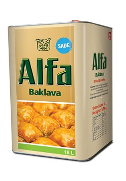 ALFA BAKLAVA SADE YAĞI 16,38kg